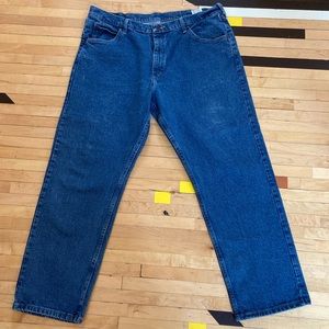 Wrangler Five Star Denim Jeans Men's 38x30 Relaxed Fit